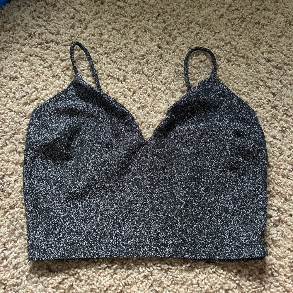 Glittery Windsor Top